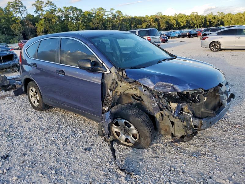 3CZRM3H35DG711877 - 2013 HONDA CR-V LX BLUE photo 4