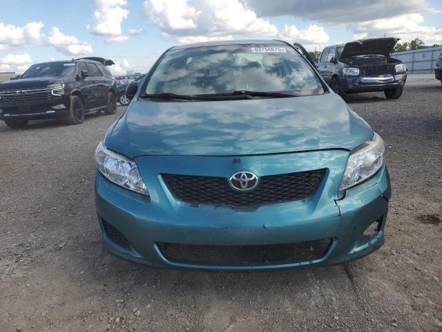 JTDBL40EX99039366 - 2009 TOYOTA COROLLA BASE TEAL photo 5