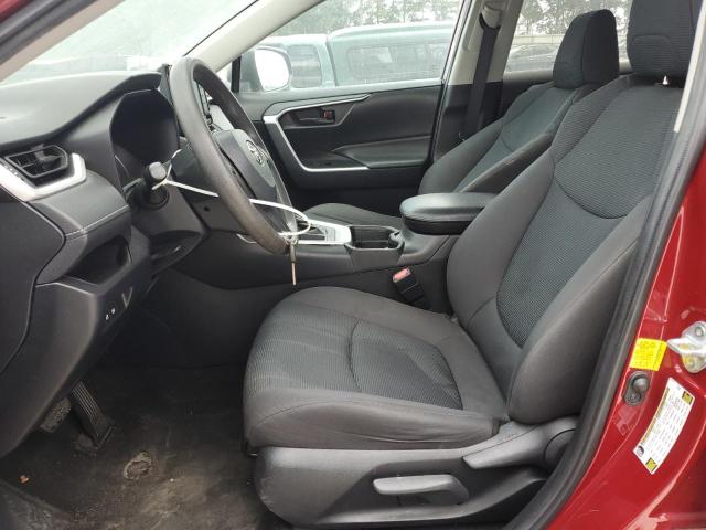 2T3H1RFV4MW134485 - 2021 TOYOTA RAV4 LE MAROON photo 7