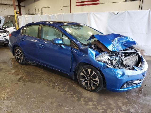 19XFB2F80DE282926 - 2013 HONDA CIVIC EX 蓝色 照片 4