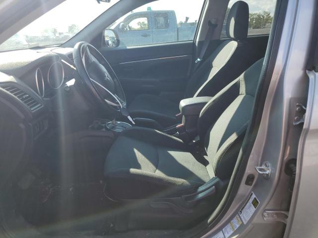 4A4AR3AU4FE042012 - 2015 MITSUBISHI OUTLANDER ES GRAY photo 7