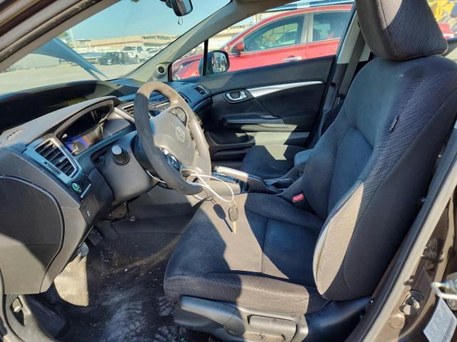 2HGFB2F87DH526982 - 2013 HONDA CIVIC EX Qəhvəyi foto 7