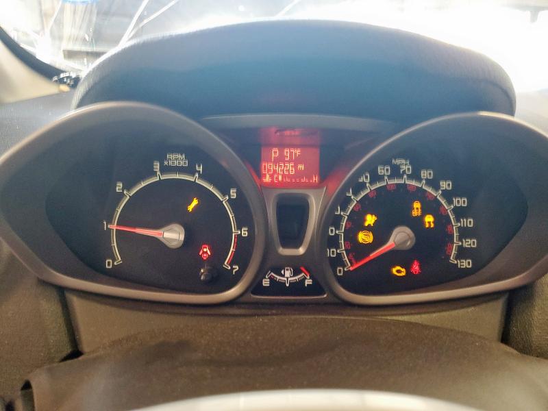 3FADP4BJ3DM227377 - 2013 FORD FIESTA SE BLACK photo 9