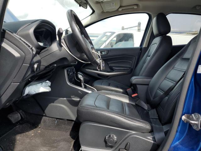 MAJ3S2GE8LC389371 - 2020 FORD ECOSPORT SE Mavi fotoğraf 7