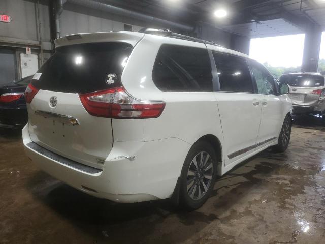 5TDDZ3DC1JS200283 - 2018 TOYOTA SIENNA XLE 白色 照片 3