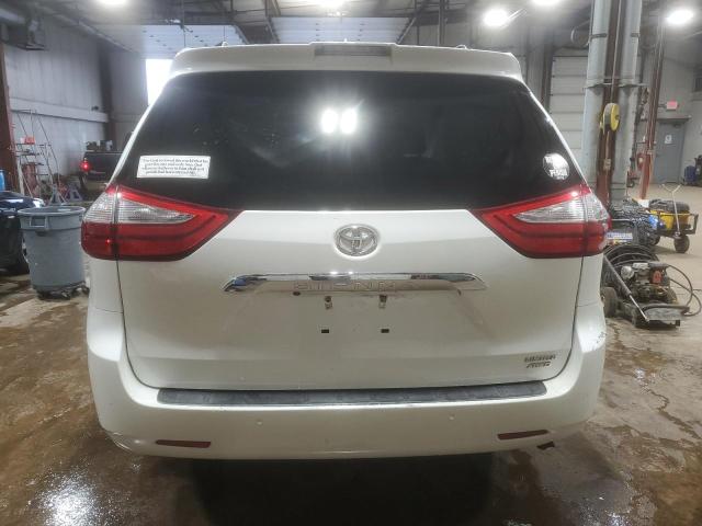 5TDDZ3DC1JS200283 - 2018 TOYOTA SIENNA XLE 白色 照片 6