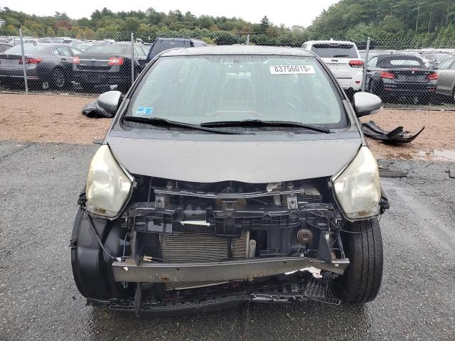 JTNJJXB07CJ011806 - 2012 TOYOTA SCION IQ GRAY photo 5