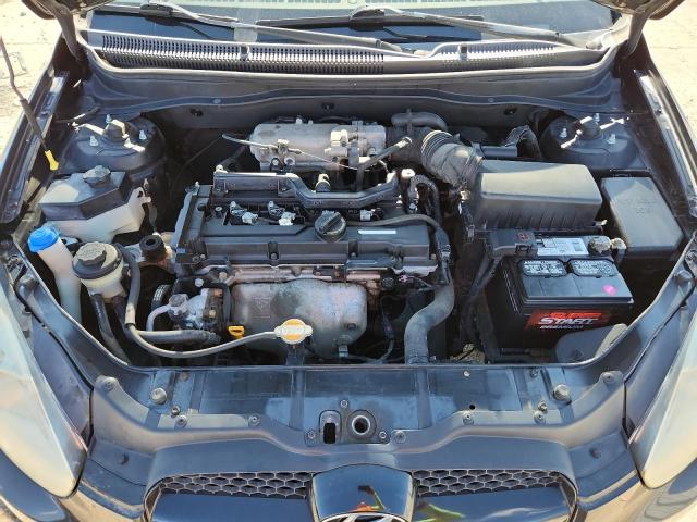 KMHCM36C19U106818 - 2009 HYUNDAI ACCENT GS BLACK photo 11