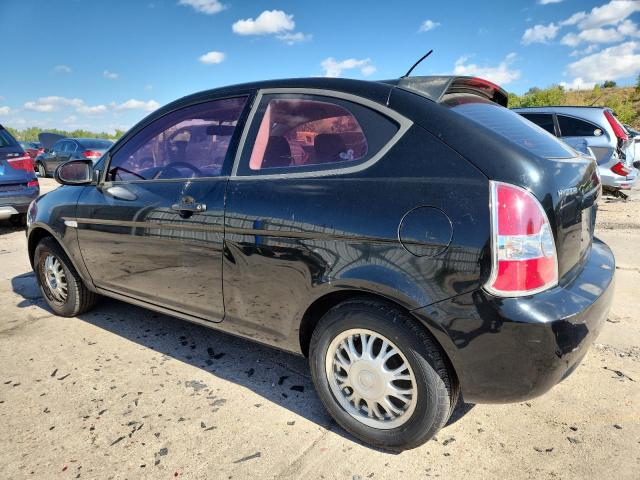 KMHCM36C19U106818 - 2009 HYUNDAI ACCENT GS BLACK photo 2