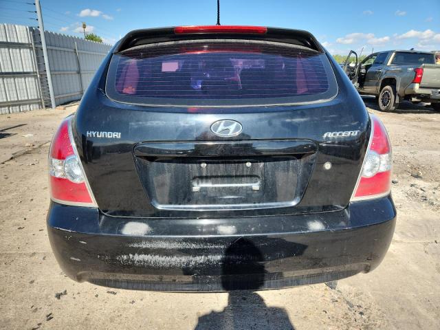KMHCM36C19U106818 - 2009 HYUNDAI ACCENT GS BLACK photo 6