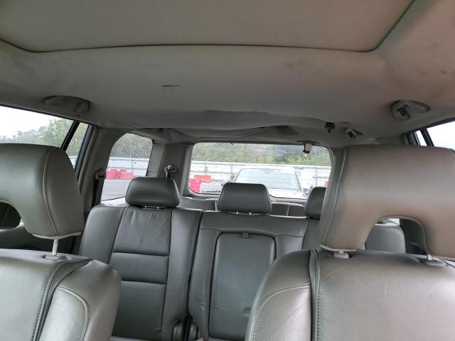 5FNYF185X7B003992 - 2007 HONDA PILOT EXL TAN photo 10