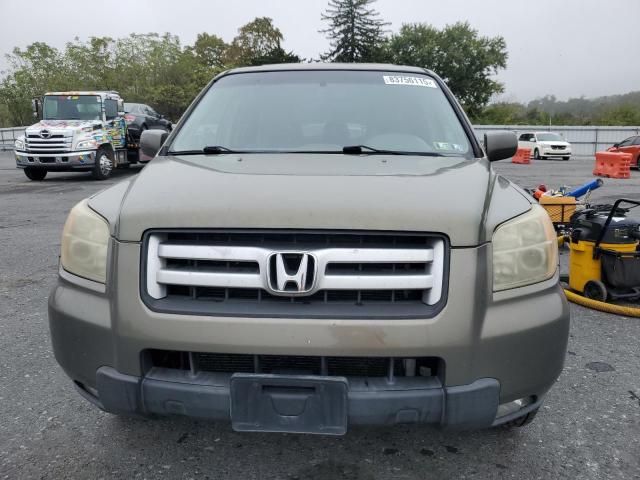 5FNYF185X7B003992 - 2007 HONDA PILOT EXL TAN photo 5