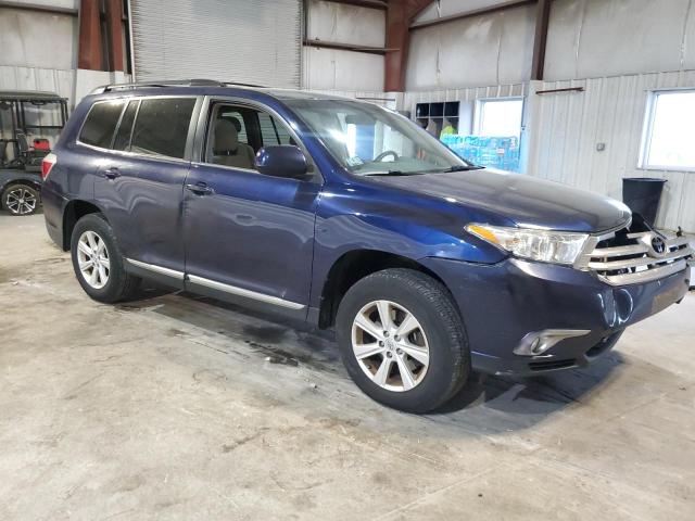 5TDBK3EH1BS041675 - 2011 TOYOTA HIGHLANDER BASE ლურჯი ფოტო 4