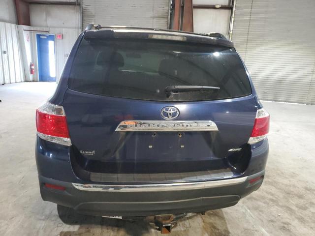 5TDBK3EH1BS041675 - 2011 TOYOTA HIGHLANDER BASE ლურჯი ფოტო 6