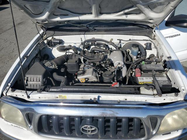 5TEVL52N82Z895632 - 2002 TOYOTA TACOMA XTRACAB თეთრი ფოტო 11
