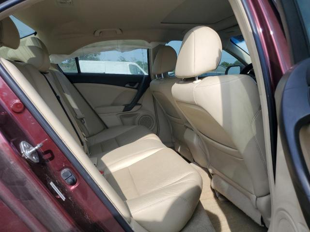 JH4CU2F60AC002564 - 2010 ACURA TSX BURGUNDY photo 10