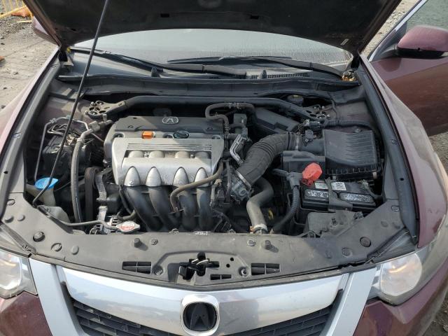 JH4CU2F60AC002564 - 2010 ACURA TSX BURGUNDY photo 11
