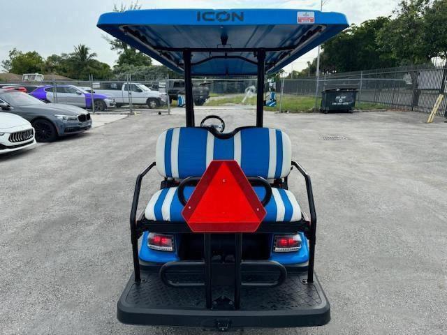 7R46S4BG6PT141393 - 2023 ICON GOLFCART BLUE photo 6