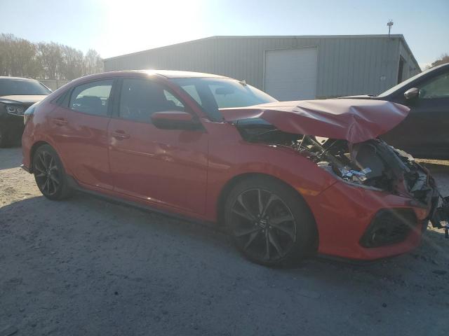 SHHFK7H47JU432218 - 2018 HONDA CIVIC SPORT Красный фото 4