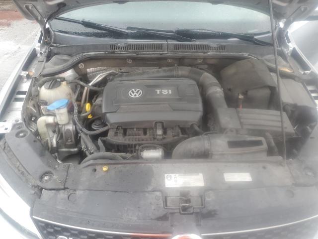 3VW4T7AJ7EM305120 - 2014 VOLKSWAGEN JETTA GLI SILVER photo 11