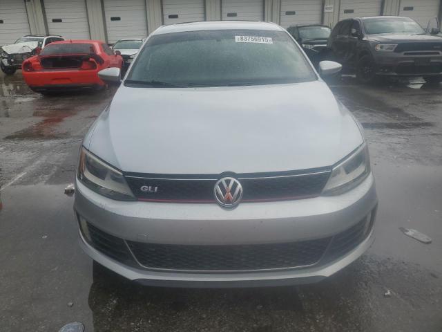 3VW4T7AJ7EM305120 - 2014 VOLKSWAGEN JETTA GLI SILVER photo 5