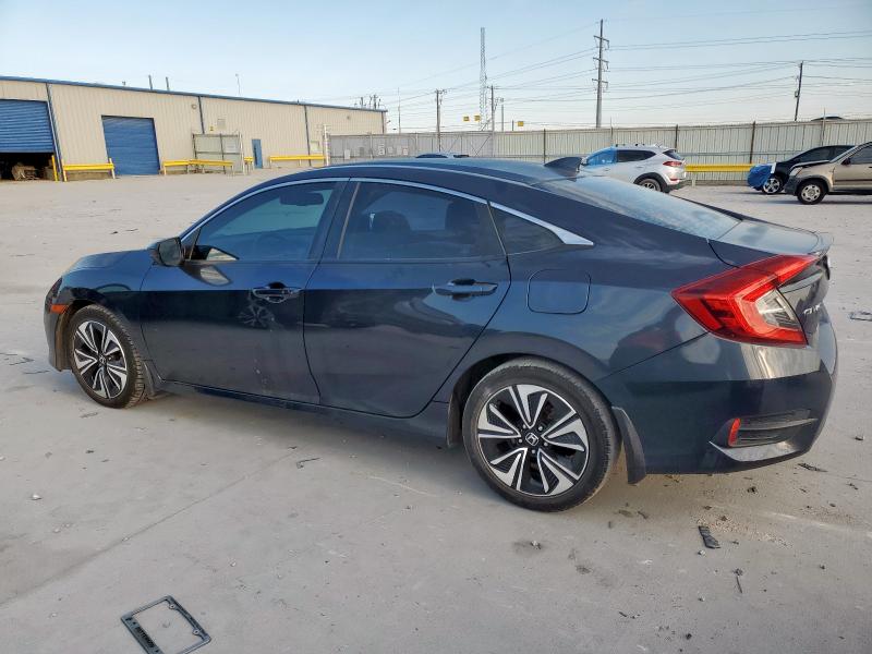 19XFC1F76HE020588 - 2017 HONDA CIVIC EXL BLUE photo 2