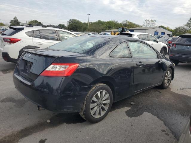2HGFG12839H537762 - 2009 HONDA CIVIC EX BLACK photo 3