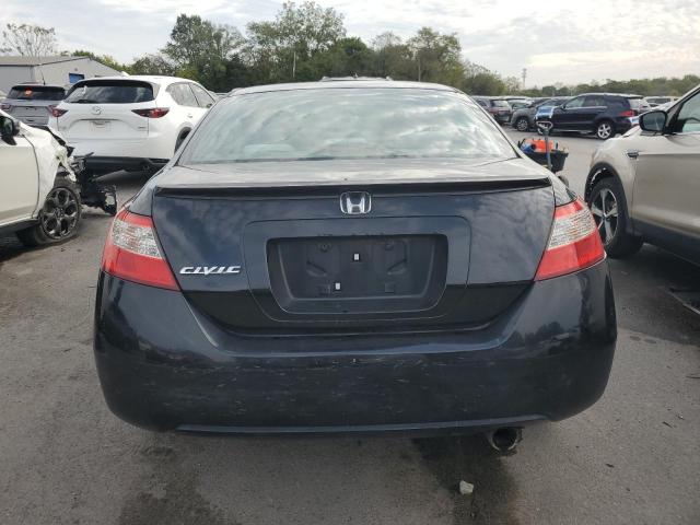 2HGFG12839H537762 - 2009 HONDA CIVIC EX BLACK photo 6