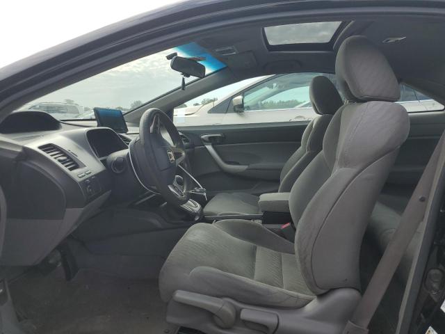 2HGFG12839H537762 - 2009 HONDA CIVIC EX BLACK photo 7