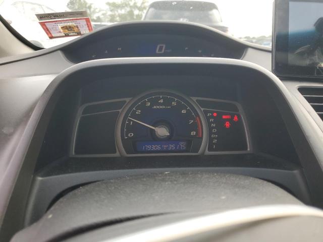 2HGFG12839H537762 - 2009 HONDA CIVIC EX BLACK photo 9