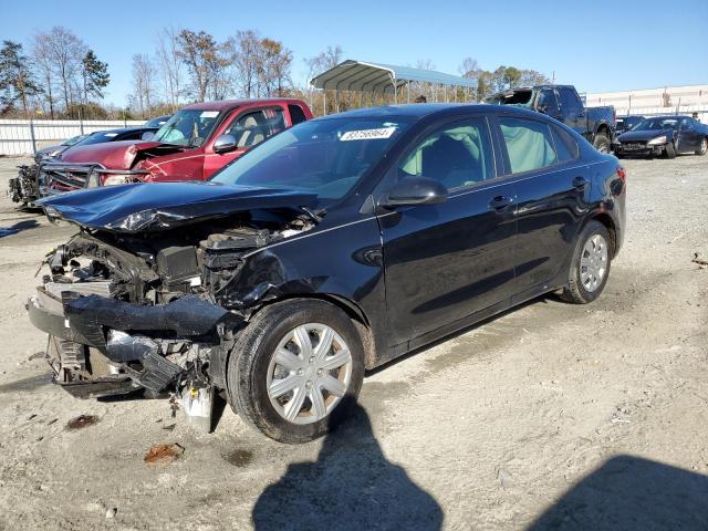 3KPA24AD5ME412516 - 2021 KIA RIO LX BLACK photo 1