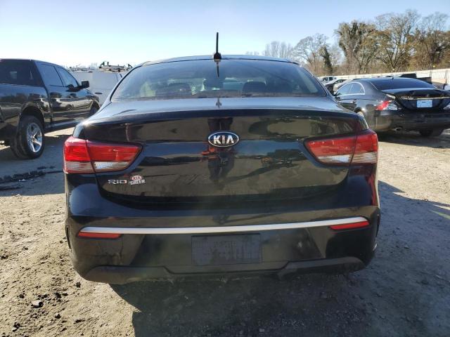 3KPA24AD5ME412516 - 2021 KIA RIO LX BLACK photo 6