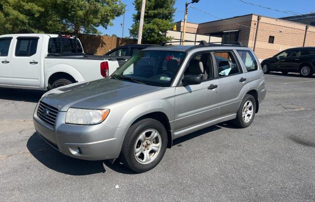 JF1SG636X7G721151 - 2007 SUBARU FORESTER 2.5X SILVER photo 2
