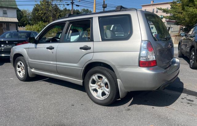 JF1SG636X7G721151 - 2007 SUBARU FORESTER 2.5X SILVER photo 3