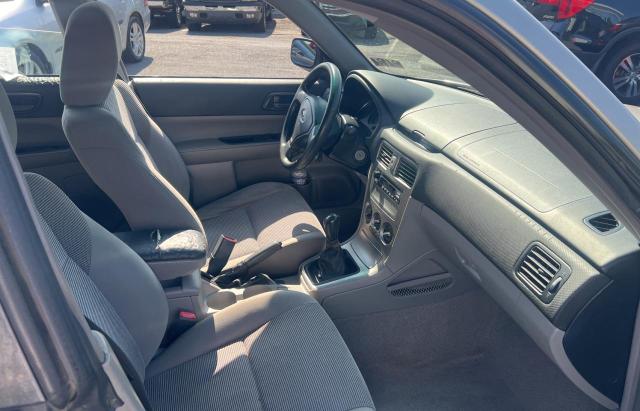 JF1SG636X7G721151 - 2007 SUBARU FORESTER 2.5X SILVER photo 5