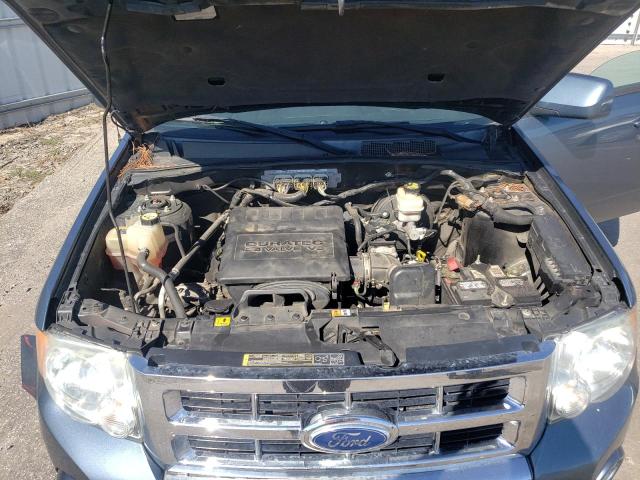 1FMCU0EG2BKB63646 - 2011 FORD ESCAPE LIMITED 青色 照片 12