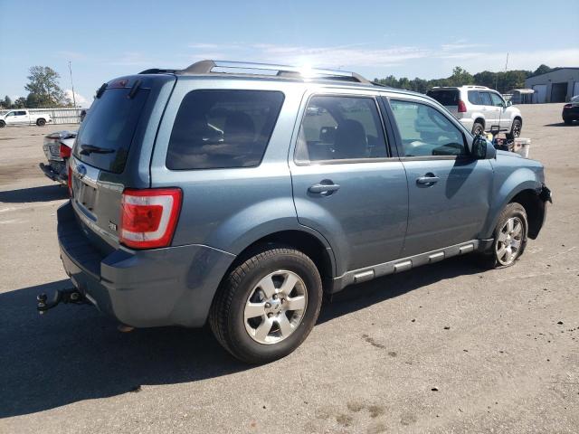 1FMCU0EG2BKB63646 - 2011 FORD ESCAPE LIMITED 青色 照片 3