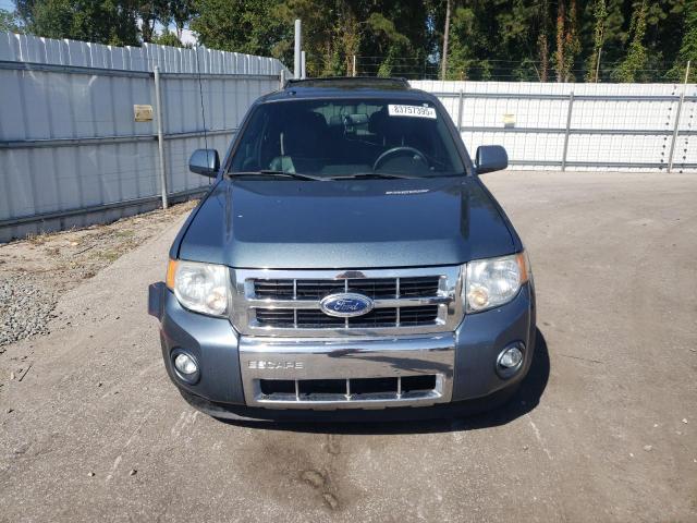 1FMCU0EG2BKB63646 - 2011 FORD ESCAPE LIMITED 青色 照片 5