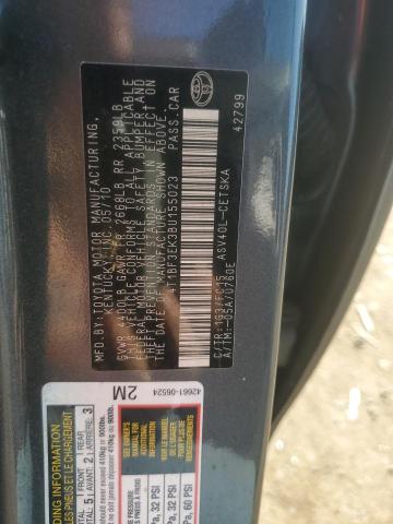 4T1BF3EK3BU155023 - 2011 TOYOTA CAMRY BASE Grafitowy zdjęcie 12