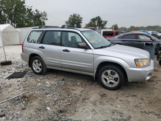 JF1SG65674G715106 - 2004 SUBARU FORESTER 2.5XS Argent photo 4
