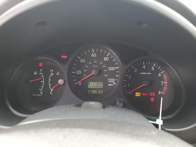 JF1SG65674G715106 - 2004 SUBARU FORESTER 2.5XS Argent photo 9