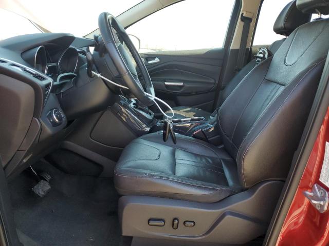 1FMCU9J91DUB56089 - 2013 FORD ESCAPE TITANIUM RED photo 7