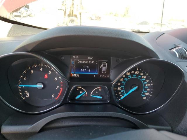 1FMCU9J91DUB56089 - 2013 FORD ESCAPE TITANIUM RED photo 9