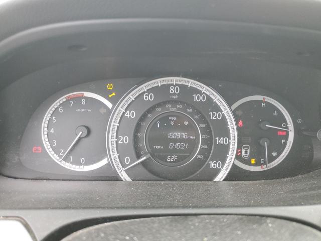 1HGCR2E35DA079507 - 2013 HONDA ACCORD LX Արծաթագույն լուսանկար 9