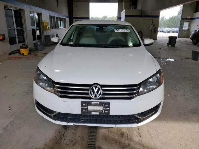 1VWAT7A32EC035199 - 2014 VOLKSWAGEN PASSAT S WHITE photo 5