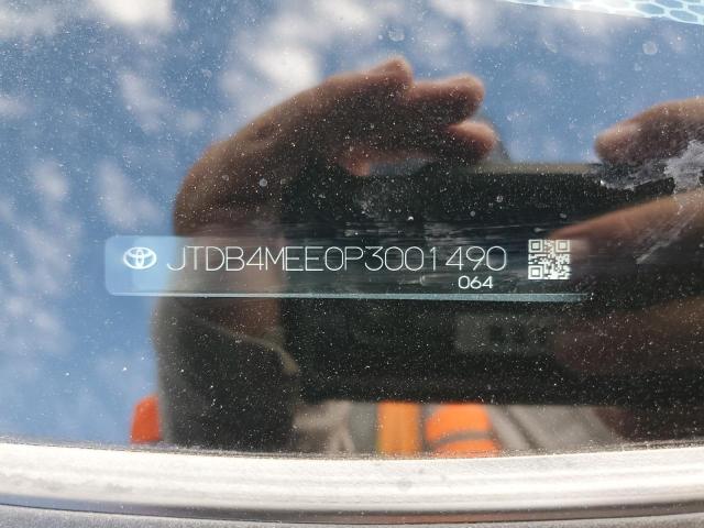 JTDB4MEE0P3001490 - 2023 TOYOTA COROLLA LE Gris foto 13