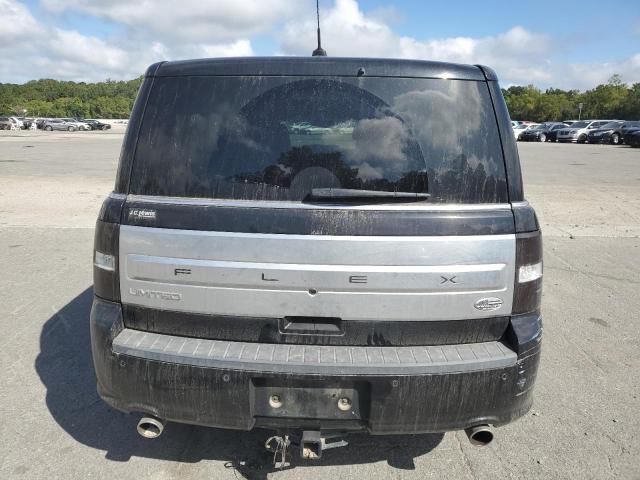2FMGK5D85JBA06345 - 2018 FORD FLEX LIMITED أسود صورة 6