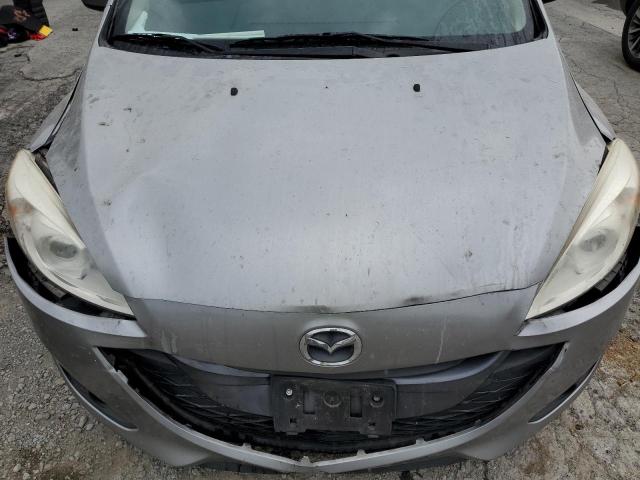 JM1CW2CL6E0163188 - 2014 MAZDA 5 TOURING GRAY photo 11
