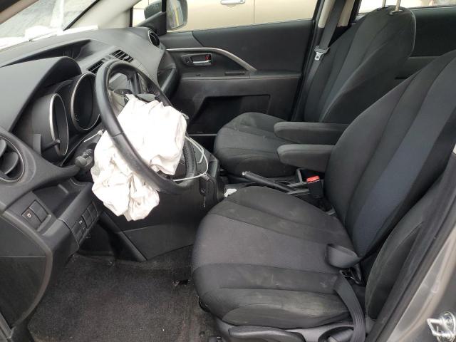 JM1CW2CL6E0163188 - 2014 MAZDA 5 TOURING GRAY photo 7