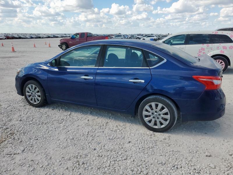3N1AB7AP1KY209827 - 2019 NISSAN SENTRA S Blau Foto 2